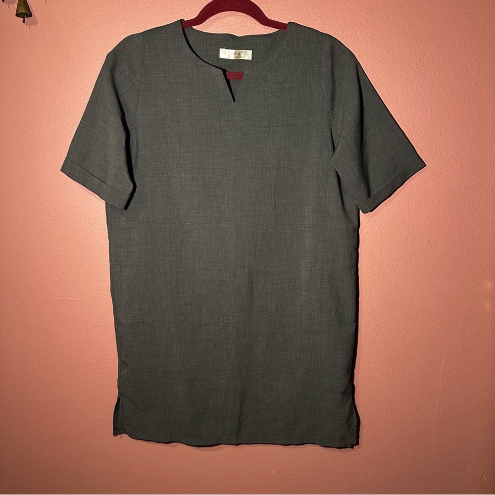 Chic Charcoal Mini Dress